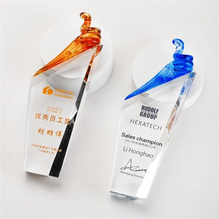 Crystal Glass Trophy